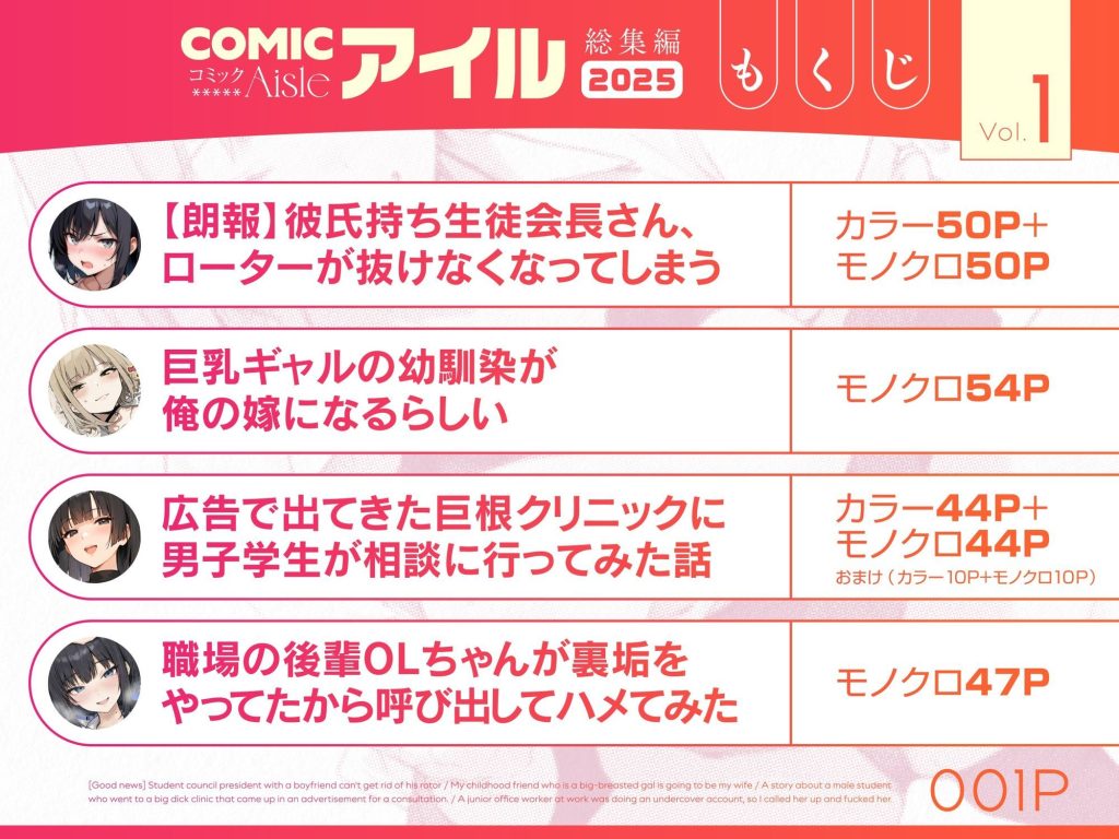 COMICアイル 総集編 2025 vol.1 FANZA同人 2